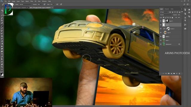 PHOTO MANIPULATION TUTORIAL IN MALAYALAM | ARUNS PHOTODESK | PHOTOSHOP EDITING | смотреть онлайн