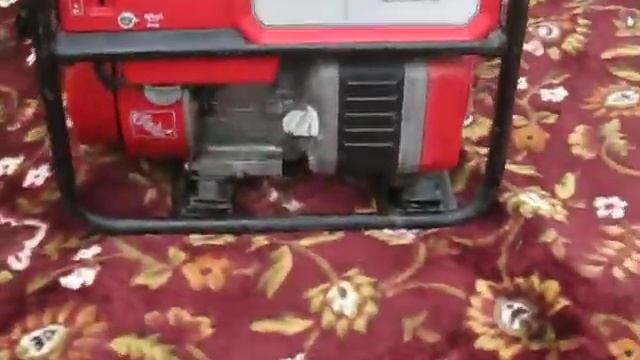HONDA PORTABLE GENERATOR EB 1500X смотреть онлайн