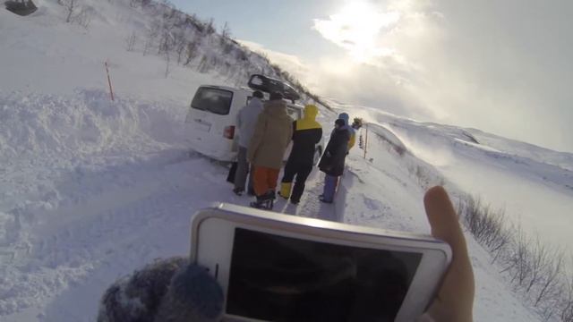 "Териберка 2016"- сноукайт тур. смотреть онлайн