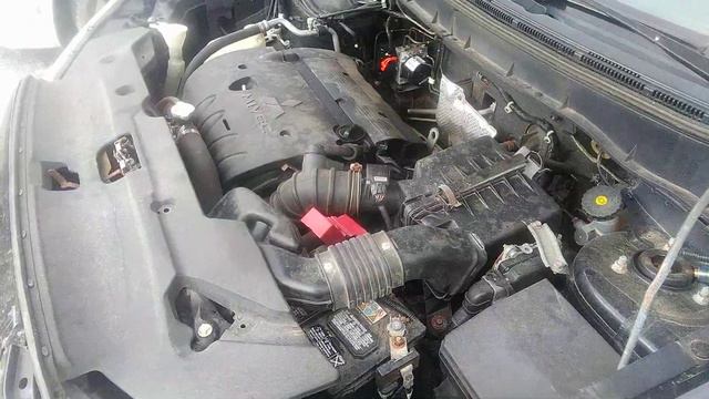 Mitsubishi 4B11 2.0L Inline4 16 Valve Gas Regular Unleaded motor sound of 2013 Outlander Sport L.. смотреть онлайн