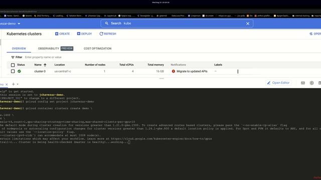 Google Kubernetes Engine GPU Time Sharing смотреть онлайн