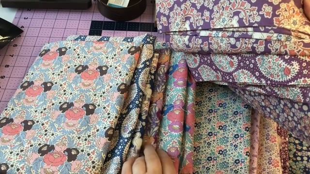 Покупки! Новинки! Вышивка, ткани для квилтинга! смотреть онлайн