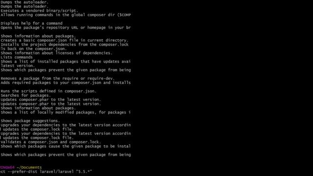 Introduction: Using Composer & Installing Laravel 5 | Chapter 3 смотреть онлайн