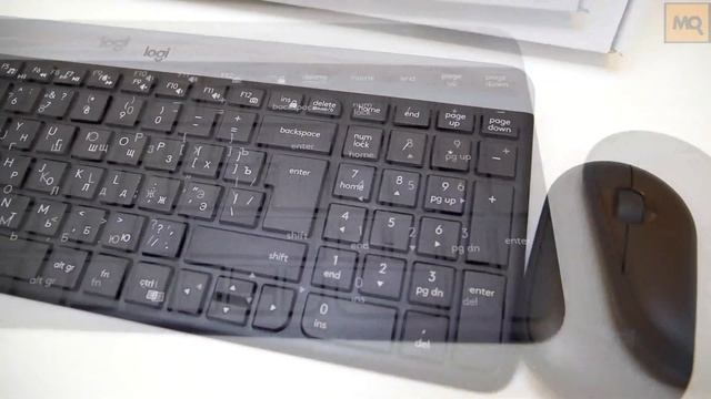 Logitech MK470 Slim обзор мышки и клавиатуры смотреть онлайн