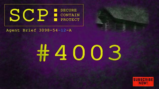 SCP 4003 Agent Brief  Dinosaurs And Cowboys #scpfoundation #scpstories #scpanimation