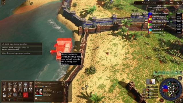 Age of Empires 3 Definitive Edition - 2v2v2v2 THE ALLIANCE | Multiplayer Gameplay смотреть онлайн