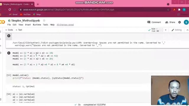 Teknik Optimalisasi - Simplex Method смотреть онлайн
