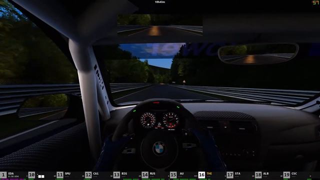 [Assetto Corsa] driving Nordschleife to the BMW M235i Racing смотреть онлайн