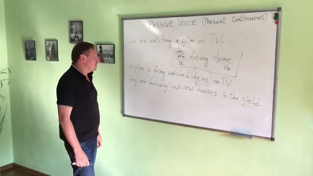 Петр Варибрус, английский язык Present Continuous tense. Passive Voice. смотреть онлайн