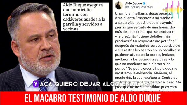 El Mac abro Testimonio de Aldo Duque смотреть онлайн