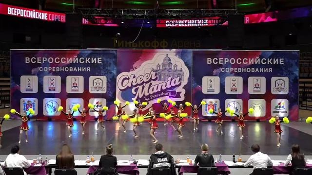 Cheerleading. Freestyle.Чир спорт. ВРС 2019 ЧИР-ФРИСТАЙЛ-ГРУППА Огонь . смотреть онлайн