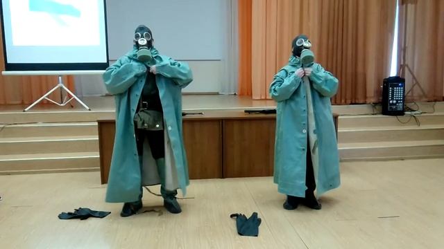 Владение ОЗК команда "Газы" Татьяна и Елизавета 8 кадетский класс 2017 смотреть онлайн