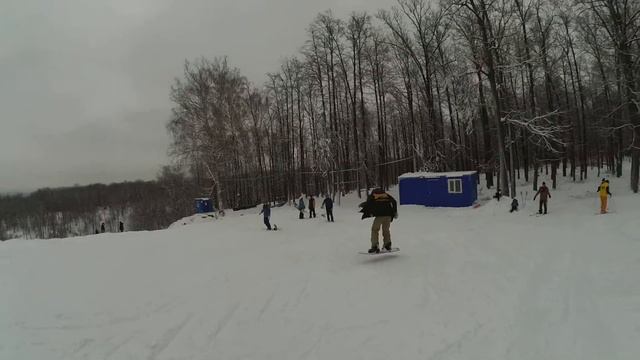 Обучение сноуборду и горным лыжам Инструктор Александр смотреть онлайн