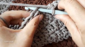 НЕВИДИМЫЙ ПРОСТОЙ СПОСОБ?. Соединение столбиков с накидом в круг