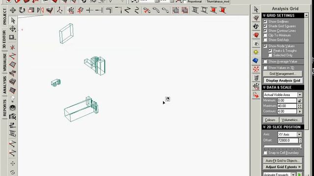 Autodesk Ecotect, анализ видимости смотреть онлайн