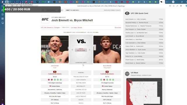 Разбор турнира UFC 296 Edwards vs Covington 17 12 23 смотреть онлайн