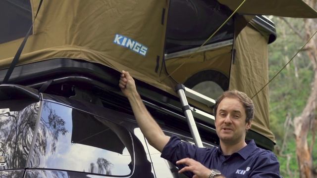 Introducing Kings Kwiky MKII Hard Shell Rooftop Tent | NEW Bracing System + 2-min Setup смотреть онлайн