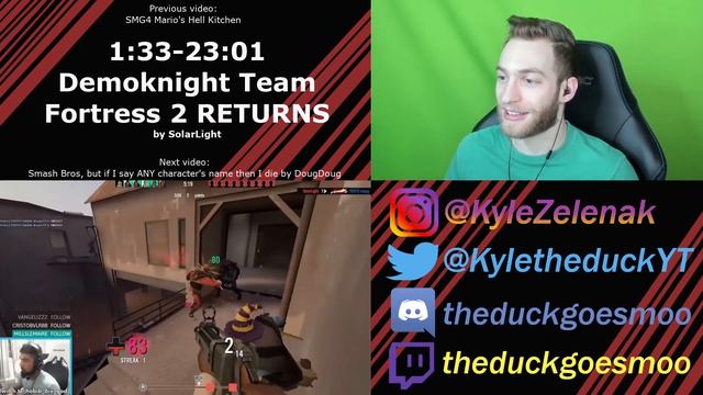 HE'S TOO GOOD AT TF2!! Reacting to "Demoknight Team Fortress 2 RETURNS" by SolarLight! смотреть онлайн