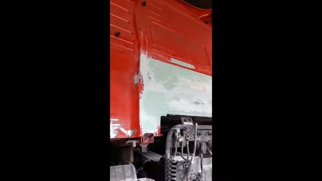 Volvo. Ремонт кабины. смотреть онлайн