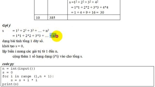 py tong1 - Học Scratch, python, pascal, C++ online смотреть онлайн