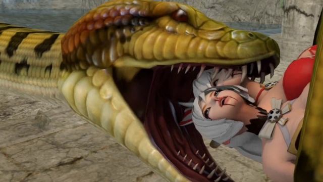 Python swallow rabbit 2#(Blender vore animation) смотреть онлайн