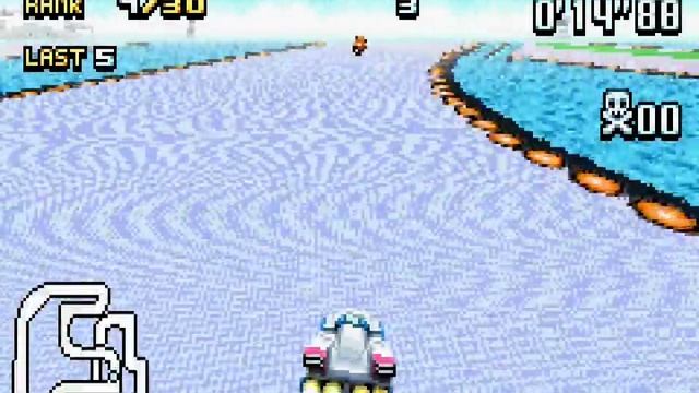 F-Zero: GP Legend GBA silver cup expert 60fps смотреть онлайн