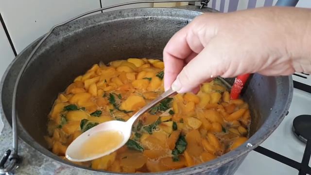 ПЕРСИКОВОЕ ВАРЕНЬЕ--- ДВА В ОДНОМ!!!! смотреть онлайн