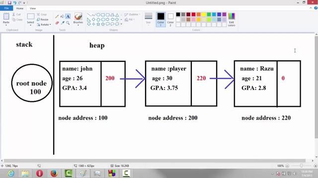 linked list - create node -01 смотреть онлайн