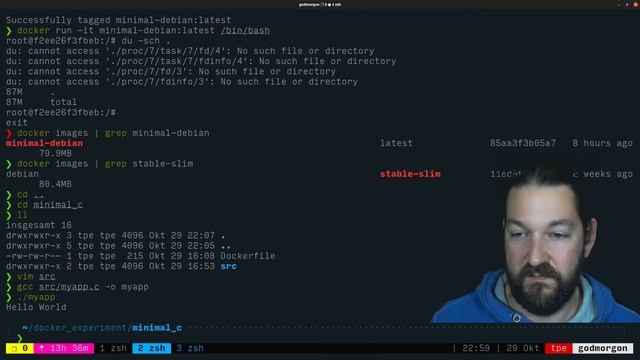 Docker multi-stage builds - kleine Images bauen смотреть онлайн
