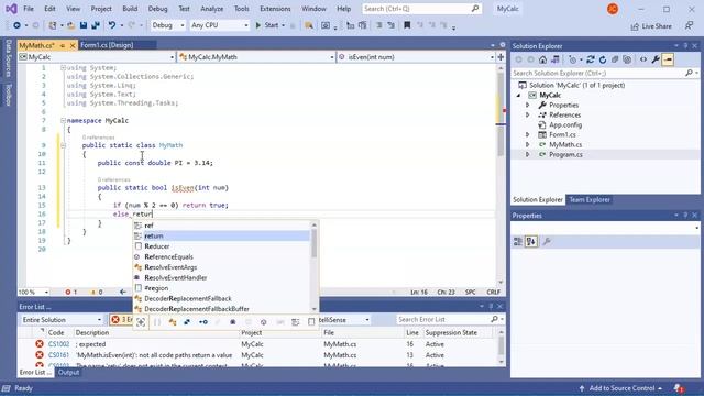 C# XML Documentation in Visual Studio смотреть онлайн