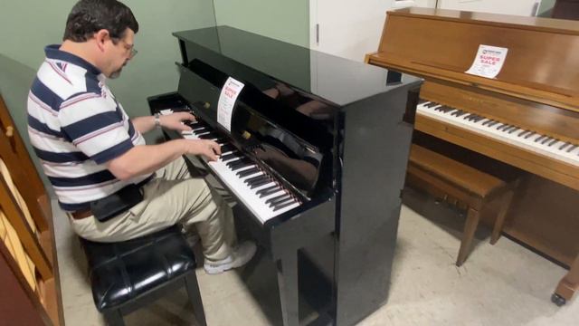#F196. Used Kawai K 18E Console Piano смотреть онлайн