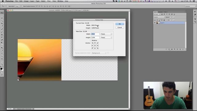 Curso de Photoshop #16 CROP e CANVAS TOOL - Redimensione precisamente suas imagens смотреть онлайн