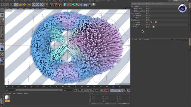 Tip - 216: How to use a Fields setup in multiple effectors in Cinema 4D смотреть онлайн