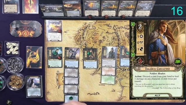 LOTR LCG Solo: The Grey Havens #3 - Raid on the Grey Havens смотреть онлайн