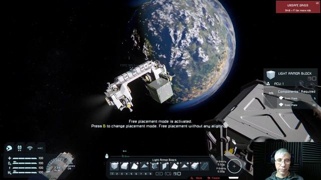 Deep Space Explorer, Multipurpose Utility Vehicle and Cargo Module | Space Engineers смотреть онлайн