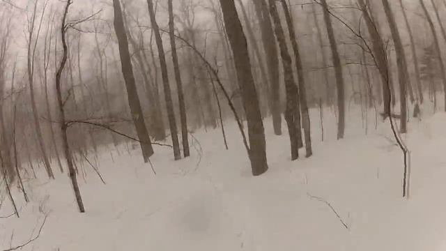 Finding a secret trail at Okemo Mountain! "House Run" - Ludlow, VT смотреть онлайн