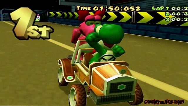 Mario Kart Double Dash!! Complete Full Game Walkthrough (100%) + All Grand Prix & Battle Mode смотреть онлайн