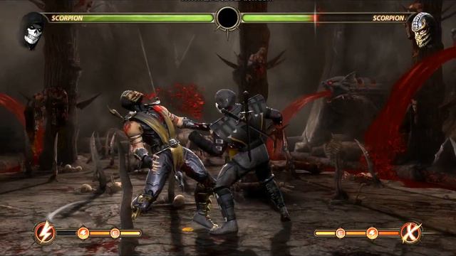 Mortal Kombat 9 SpecOps Scorpion DLC Skin Mod MK9 смотреть онлайн