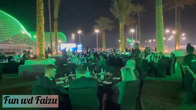 YAS Marina Circuit Abu Dhabi! Ferrari World! Live Formula race 1! Delicious Dinner смотреть онлайн