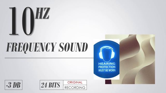 10 Hz Frequency Test Tone Sine Wave Sound смотреть онлайн