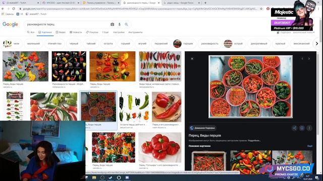 ЗЕРНОВКА ЗАЛЕТЕЛ К КАТЮХЕ НА СТРИМ / УГАДАЙ КАКОЙ ОВОЩ В РУКЕ смотреть онлайн