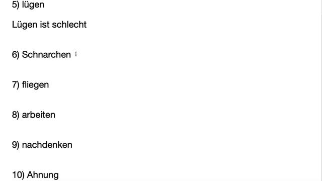 10 немецких слов на каждый день, с примерами. 2-день смотреть онлайн