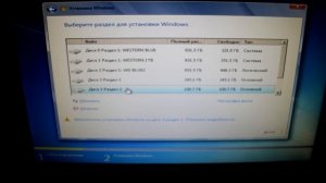 Установка Windows 7 в режиме UEFI на диск GPT