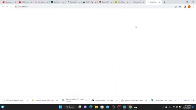 2022 12 D. Install LibreOffice, Gimp, Docker, Audacity Shotcut and other open source software смотреть онлайн