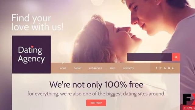 Preview Dating Responsive WordPress Theme TMT смотреть онлайн