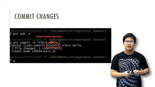 [9-4] การเพิ่มข้อมูลเข้าสู่ repository (git status, git add, git commit) смотреть онлайн
