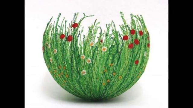 Идеи декора своими руками нитками. 40 фото декора для дома, кухни, интерьера смотреть онлайн