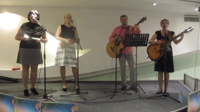 MVI 0530. Квартет "Шанс" (Лепельский район) - "Зеленоватые слегка" (Борис Вахнюк). смотреть онлайн