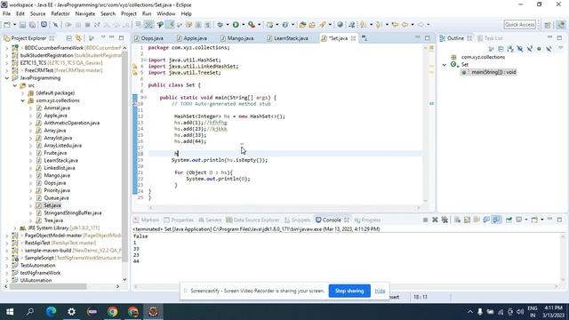 Set in Java | Hashing | Java Placement Course | Data Structures & Algorithms смотреть онлайн