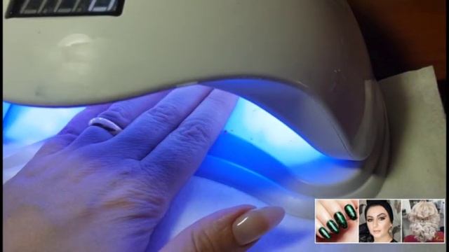 Маникюр на ноябрь 2019| Легкий дизайн ногтей по технике Waterwave Nail Art.